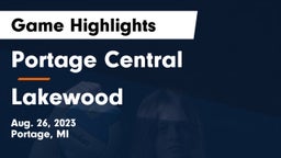 Portage Central  vs Lakewood Game Highlights - Aug. 26, 2023