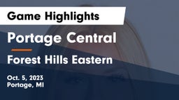 Portage Central  vs Forest Hills Eastern  Game Highlights - Oct. 5, 2023