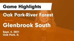 Oak Park-River Forest  vs Glenbrook South Game Highlights - Sept. 4, 2021