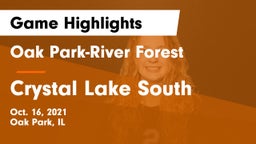 Oak Park-River Forest  vs Crystal Lake South Game Highlights - Oct. 16, 2021