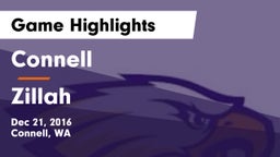 Connell  vs Zillah  Game Highlights - Dec 21, 2016