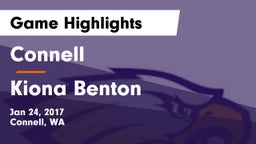 Connell  vs Kiona Benton Game Highlights - Jan 24, 2017