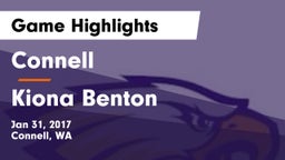 Connell  vs Kiona Benton Game Highlights - Jan 31, 2017