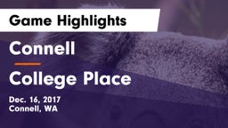 Connell  vs College Place   Game Highlights - Dec. 16, 2017