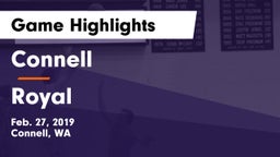 Connell  vs Royal  Game Highlights - Feb. 27, 2019
