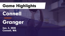 Connell  vs Granger Game Highlights - Jan. 3, 2020