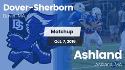 Matchup: Dover-Sherborn High vs. Ashland  2016