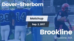 Matchup: Dover-Sherborn High vs. Brookline  2017