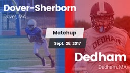Matchup: Dover-Sherborn High vs. Dedham  2017
