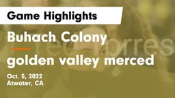 Buhach Colony  vs golden valley merced Game Highlights - Oct. 5, 2022