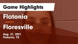 Flatonia  vs Floresville  Game Highlights - Aug. 27, 2021