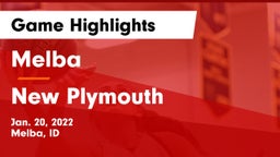 Melba  vs New Plymouth  Game Highlights - Jan. 20, 2022