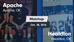 Matchup: Apache  vs. Healdton  2016