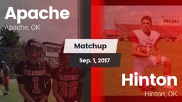 Matchup: Apache  vs. Hinton  2017