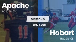 Matchup: Apache  vs. Hobart  2017