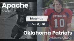 Matchup: Apache  vs. Oklahoma Patriots 2017