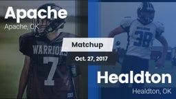 Matchup: Apache  vs. Healdton  2017