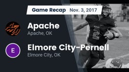 Recap: Apache  vs. Elmore City-Pernell  2017