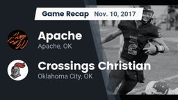 Recap: Apache  vs. Crossings Christian  2017