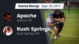 Recap: Apache  vs. Rush Springs  2017