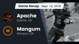 Recap: Apache  vs. Mangum  2018