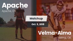 Matchup: Apache  vs. Velma-Alma  2018