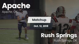 Matchup: Apache  vs. Rush Springs  2018