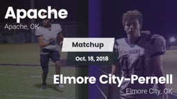 Matchup: Apache  vs. Elmore City-Pernell  2018