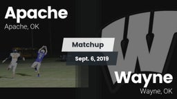 Matchup: Apache  vs. Wayne  2019