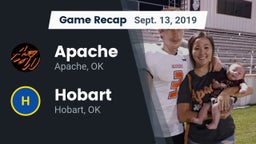 Recap: Apache  vs. Hobart  2019