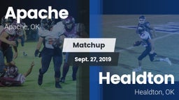 Matchup: Apache  vs. Healdton  2019