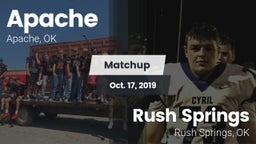 Matchup: Apache  vs. Rush Springs  2019
