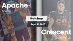 Matchup: Apache  vs. Crescent  2020