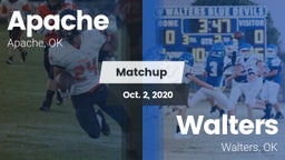 Matchup: Apache  vs. Walters  2020