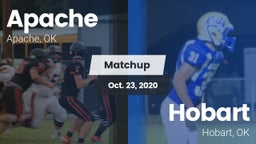 Matchup: Apache  vs. Hobart  2020