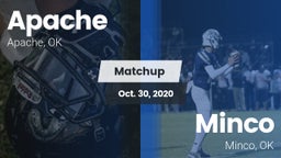 Matchup: Apache  vs. Minco  2020