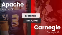 Matchup: Apache  vs. Carnegie  2020