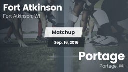Matchup: Fort Atkinson High vs. Portage  2016