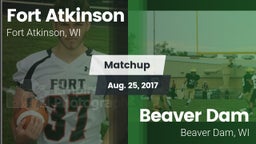 Matchup: Fort Atkinson High vs. Beaver Dam  2017
