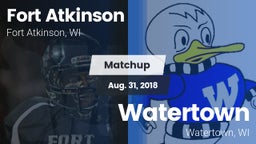 Matchup: Fort Atkinson High vs. Watertown  2018
