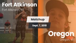 Matchup: Fort Atkinson High vs. Oregon  2018