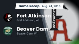 Recap: Fort Atkinson  vs. Beaver Dam  2018