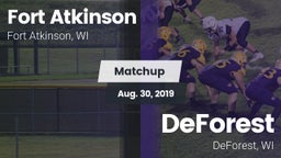 Matchup: Fort Atkinson High vs. DeForest  2019