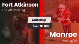 Matchup: Fort Atkinson High vs. Monroe  2019