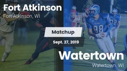 Matchup: Fort Atkinson High vs. Watertown  2019