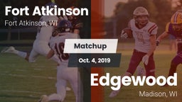 Matchup: Fort Atkinson High vs. Edgewood  2019