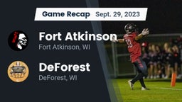 Recap: Fort Atkinson  vs. DeForest  2023