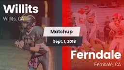 Matchup: Willits  vs. Ferndale  2018