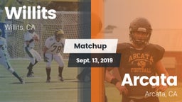Matchup: Willits  vs. Arcata  2019