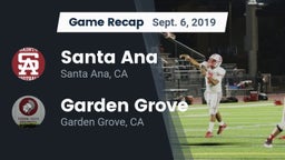 Recap: Santa Ana  vs. Garden Grove  2019